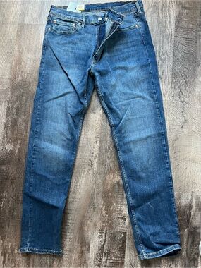 Levi's Medium Blue Straight Leg Jeans